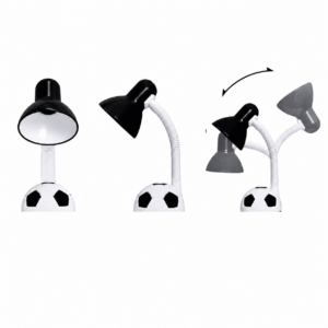 Stolna lampa football 1xE27- crna