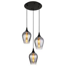 Luster 3xE27- crna