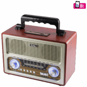 Retro radio + BT bežični zvučnik, 4in1, FM, MP3, AUX