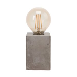 Stolna lampa kamen Eglo 1xE27- siva